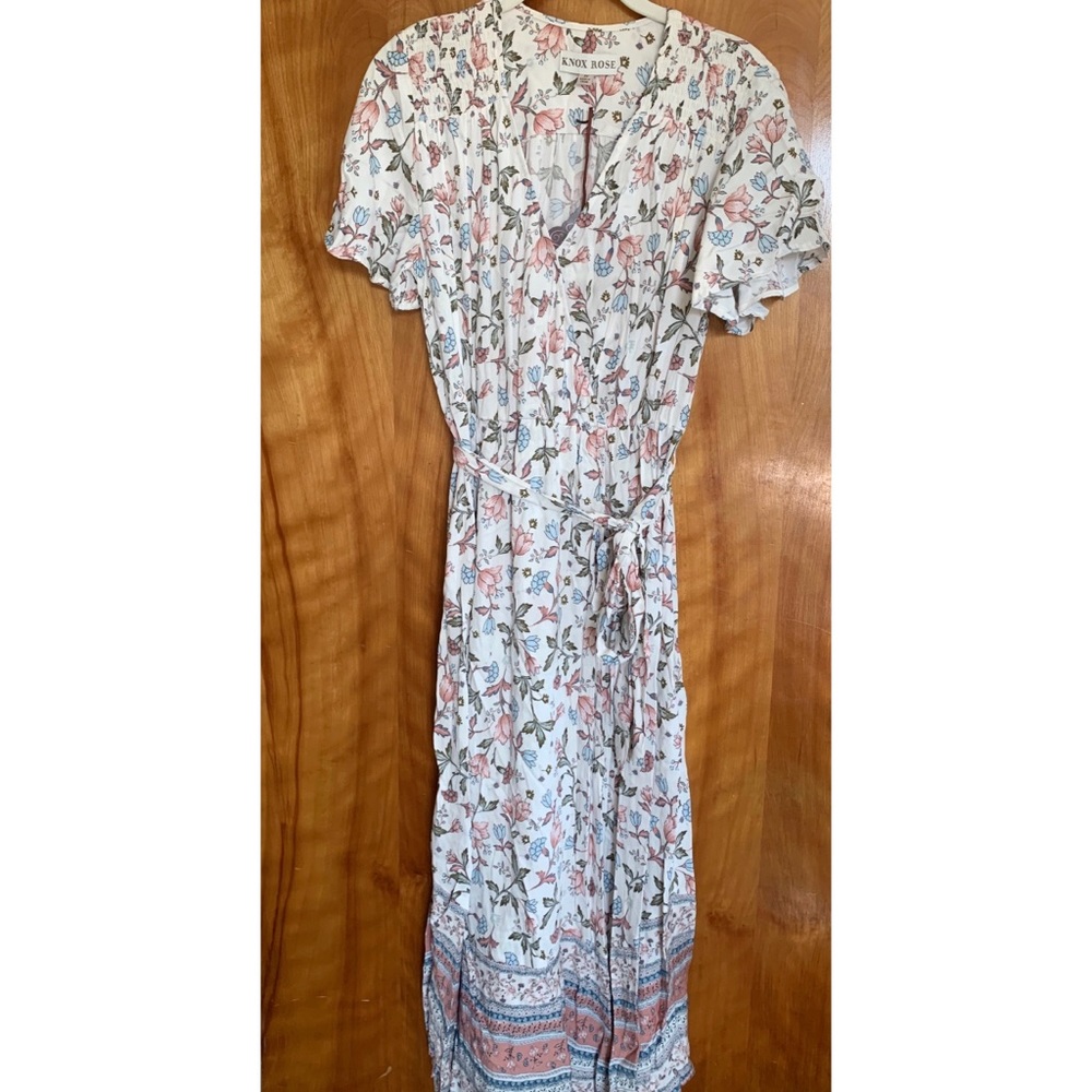 Knox Rose Ivory maxi-dress